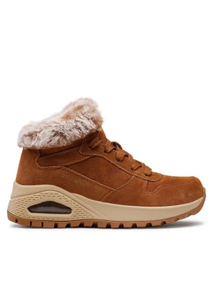 Trzewiki Skechers Uno Wintriness 167433 / CSNT Brązowy