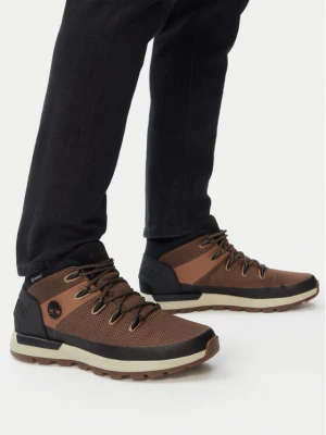 Trzewiki Timberland Sprint Trekker Mid Lc Waterproof TB0A6CRBEJU1 Brązowy