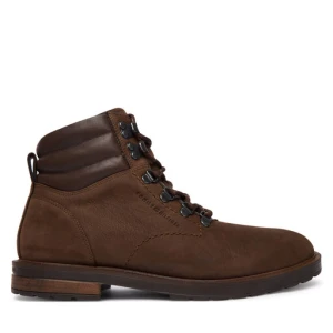 Trzewiki Tommy Hilfiger Cleated Hilfiger Wrm Hook Boot FM0FM05699 Brązowy