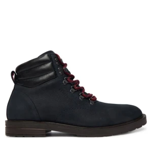 Trzewiki Tommy Hilfiger Cleated Hilfiger Wrm Hook Boot FM0FM05699 Granatowy