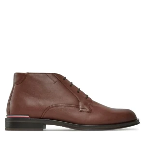 Trzewiki Tommy Hilfiger Core Rwb Hilfiger Lth L Boot FM0FM04804 Brązowy