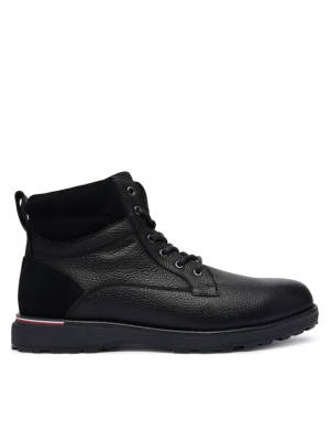 Trzewiki Tommy Hilfiger Corporate W FM0FM05606 Czarny