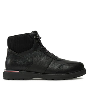 Trzewiki Tommy Hilfiger Corporate Warm Outdoor Lth Boot FM0FM05148 Czarny