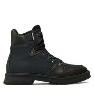 Trzewiki Tommy Hilfiger Hilfiger Warm Cordura Mix Boot FM0FM05180 Czarny