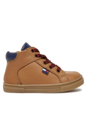 Trzewiki Tommy Hilfiger T1X9-33623-0092 Brązowy