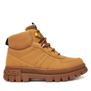 Trzewiki Tommy Hilfiger T3X5-34129-1696 D Brązowy
