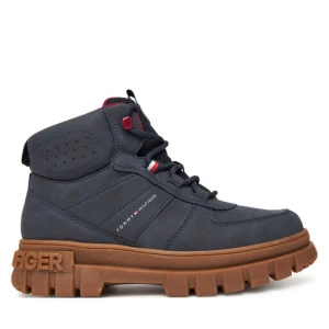Trzewiki Tommy Hilfiger T3X5-34129-1696 D Granatowy