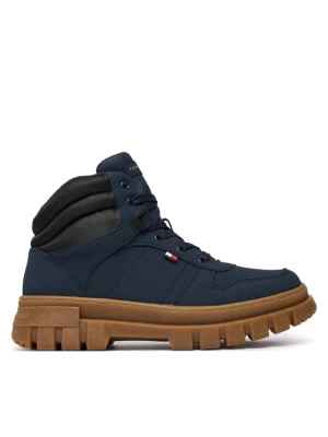 Trzewiki Tommy Hilfiger T3X5-35292-0316 S Granatowy