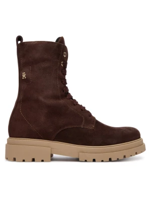 Trzewiki Tommy Hilfiger T4A5-35172-1429 S Brązowy