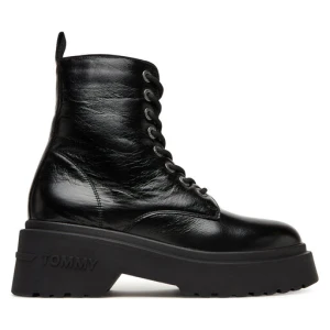 Trzewiki Tommy Jeans Tjw Chunky Shiny EN0EN02848 Czarny