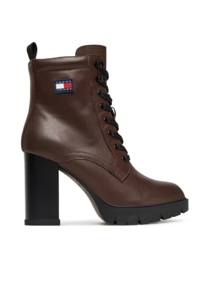 Trzewiki Tommy Jeans Tjw Lace Up EN0EN02832 Brązowy