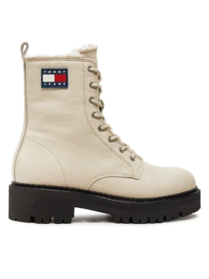Trzewiki Tommy Jeans Tjw Urban Boot Tumbled EN0EN02317 Beżowy