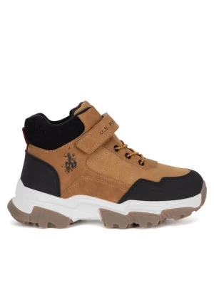 Trzewiki U.S. Polo Assn. KASPER001K / DY1 Brązowy