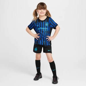 Trzyczęściowy strój piłkarski dla małych dzieci Nike Inter Mediolan Stadium 2025/26 (wersja domowa) – replika - Niebieski