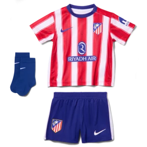 Trzyczęściowy strój piłkarski dla niemowląt i maluchów Nike Atlético Madryt Stadium 2026 / 27 (wersja domowa) – replika - Biel