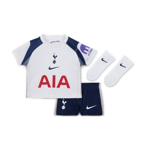 Trzyczęściowy strój piłkarski dla niemowląt i maluchów Nike Tottenham Hotspur 2025/2026 (wersja domowa) – replika - Biel