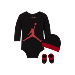 Trzyczęściowy zestaw dla niemowląt Jordan (0–12 M) - Czerń