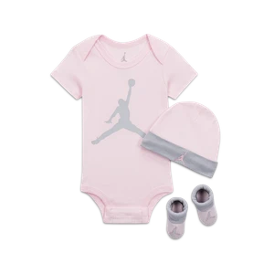 Trzyczęściowy zestaw dla niemowląt Jordan - Różowy