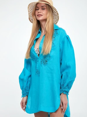 Tunika lniana ERMANNO SCERVINO LIFE