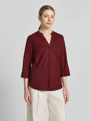 Tunika o kroju relaxed fit z mieszanki lnu i wiskozy s.Oliver RED LABEL