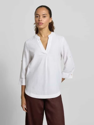 Tunika o kroju relaxed fit z mieszanki lnu i wiskozy s.Oliver RED LABEL