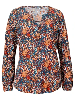 Tunika T-shirtowa z czystej bawełny organicznej BonPrix pomarańczowy