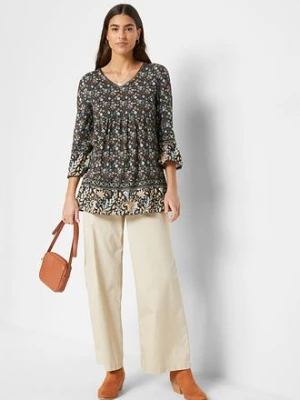 Tunika shirtowa ze zrównoważonej wiskozy bonprix