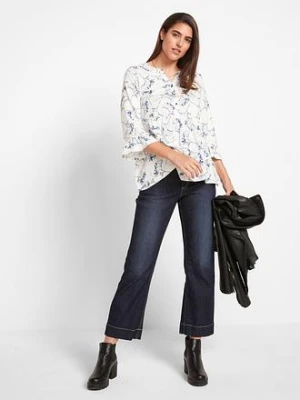 Tunika T-shirtowa z rękawami 3/4 bonprix