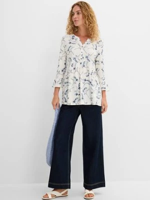 Tunika T-shirtowa z rękawami 3/4 bonprix