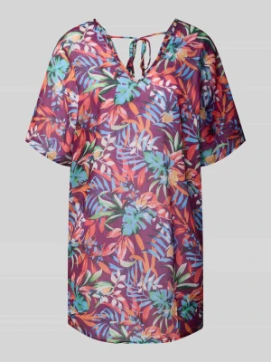 Tunika w wzór na całej powierzchni model 'Cadu' VENICE BEACH