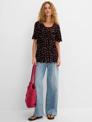 Tunika z czystej wiskozy bonprix