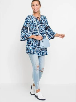 Tunika z lejącej  wiskozy bonprix