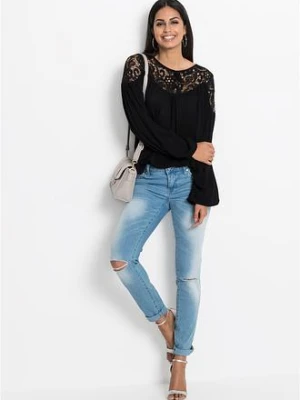 Tunika z lejącej  wiskozy bonprix