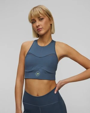 Turkusowy Top Treningowy Damski Adidas By Stella Mccartney Truepurpose Crop