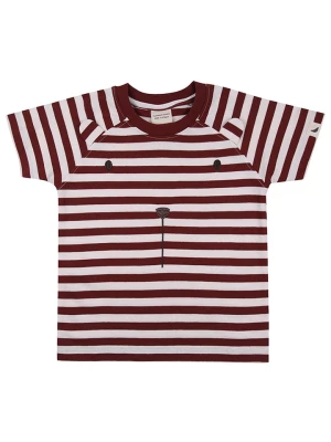 Turtledove London Koszulka w kolorze bordowo-białym rozmiar: 110/116