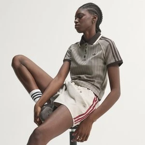 TWEEDOWA KOSZULKA POLO Adidas Light Brown