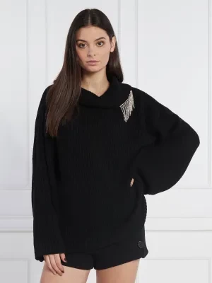 Twinset Actitude Sweter | Relaxed fit | z dodatkiem wełny