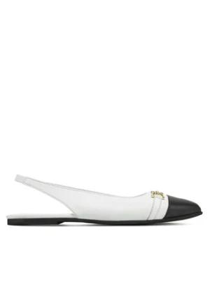 TWINSET Baleriny 251GCJ026 Biały