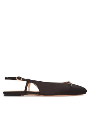 TWINSET Baleriny 251TCP082 Czarny