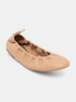 Twinset baleriny kolor beżowy 251TCP150