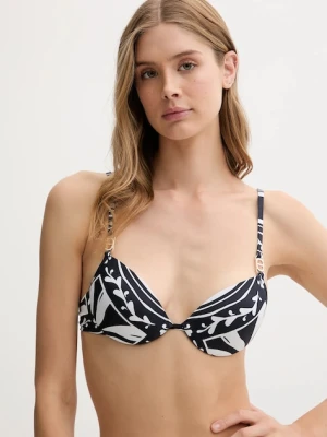 Twinset biustonosz kąpielowy kolor granatowy usztywniona miseczka 251LMMX44