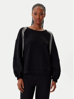 TWINSET Bluza 252LI2MCC Czarny Regular Fit