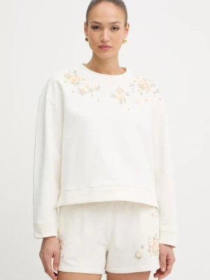 Twinset bluza damska bawełniana beżowy