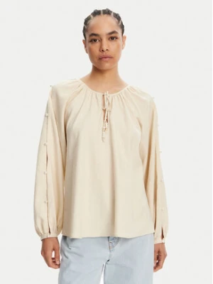 TWINSET Bluzka 251LM2QFF Beżowy Regular Fit