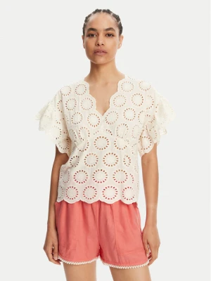 TWINSET Bluzka 251TT2364 Écru Loose Fit Kremowy