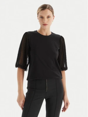 TWINSET Bluzka 252TT2310 Czarny Regular Fit