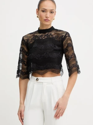 Twinset bluzka damska czarny
