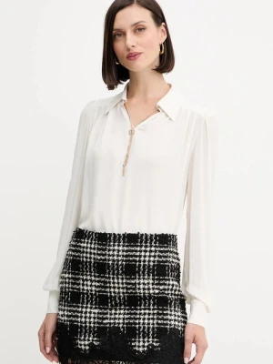 Twinset bluzka damska kolor beżowy gładka 252TP2291