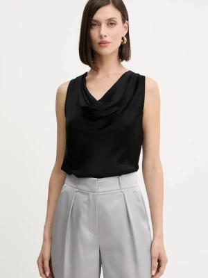 Twinset bluzka damska kolor czarny gładka 252TP2363