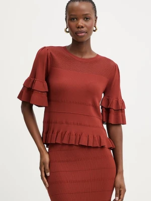 Twinset bluzka damska z wiskozy